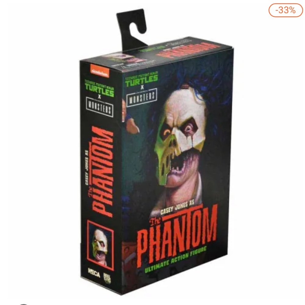 Neca Ninja Turtles Universal MonstersxTeenage   Casey As Phantom Of The opera